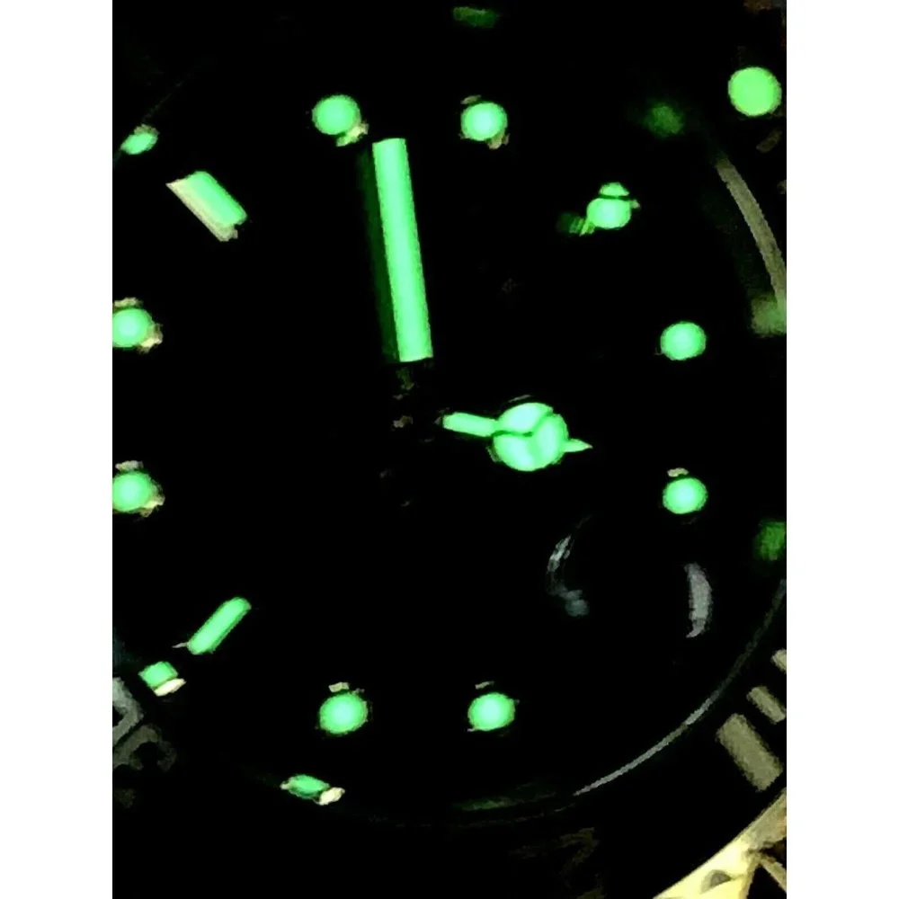Invicta Black and Gold Men's Automatic Dive Watch